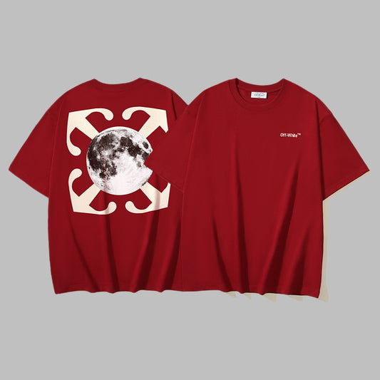 Off-white Men's and Women's Short-sleeved T-shirts