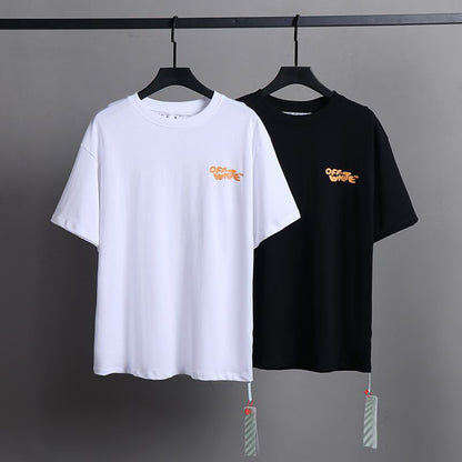 Off-white Men's and Women's Short-sleeved T-shirts