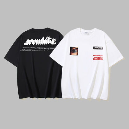 Off-white Men's and Women's Short-sleeved T-shirts