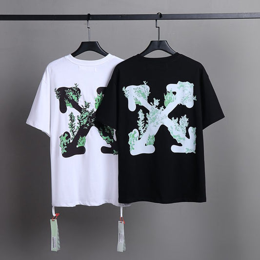 Off-white Men's and Women's Short-sleeved T-shirts