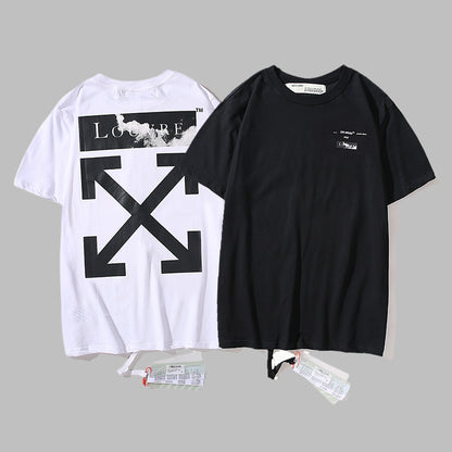 Off-white Men's and Women's Short-sleeved T-shirts