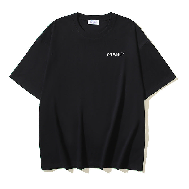 Off-white Men's and Women's Short-sleeved T-shirts