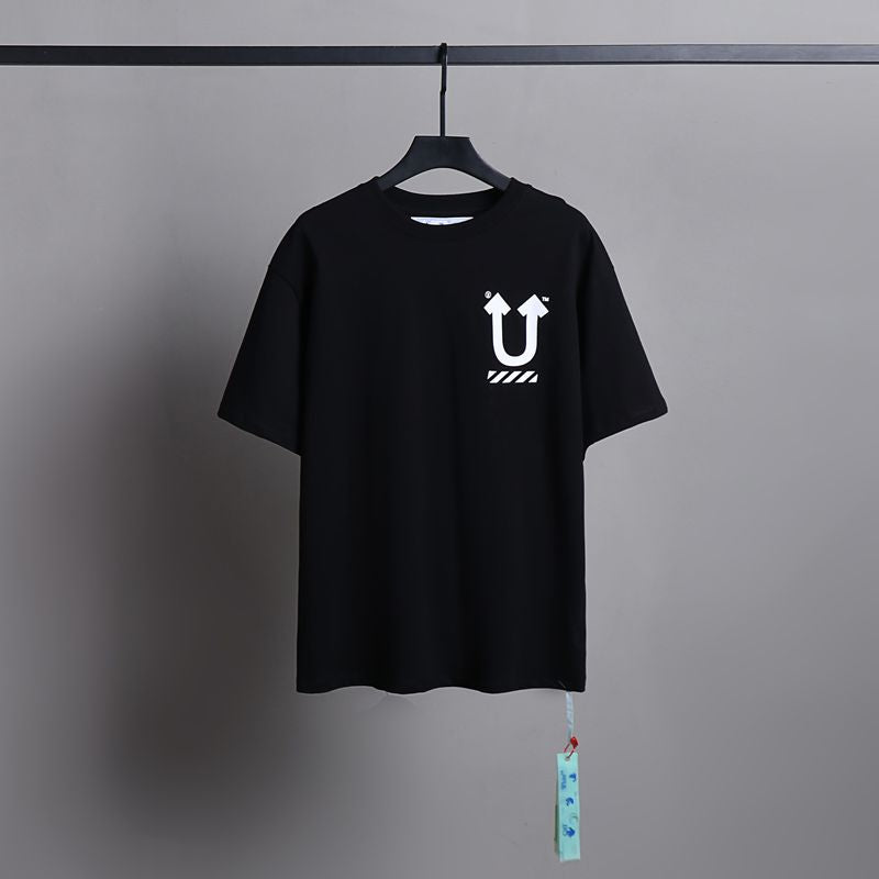 Off-white Men's and Women's Short-sleeved T-shirts
