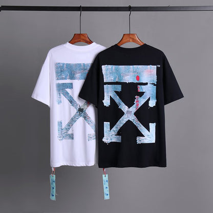 Off-white Men's and Women's Short-sleeved T-shirts