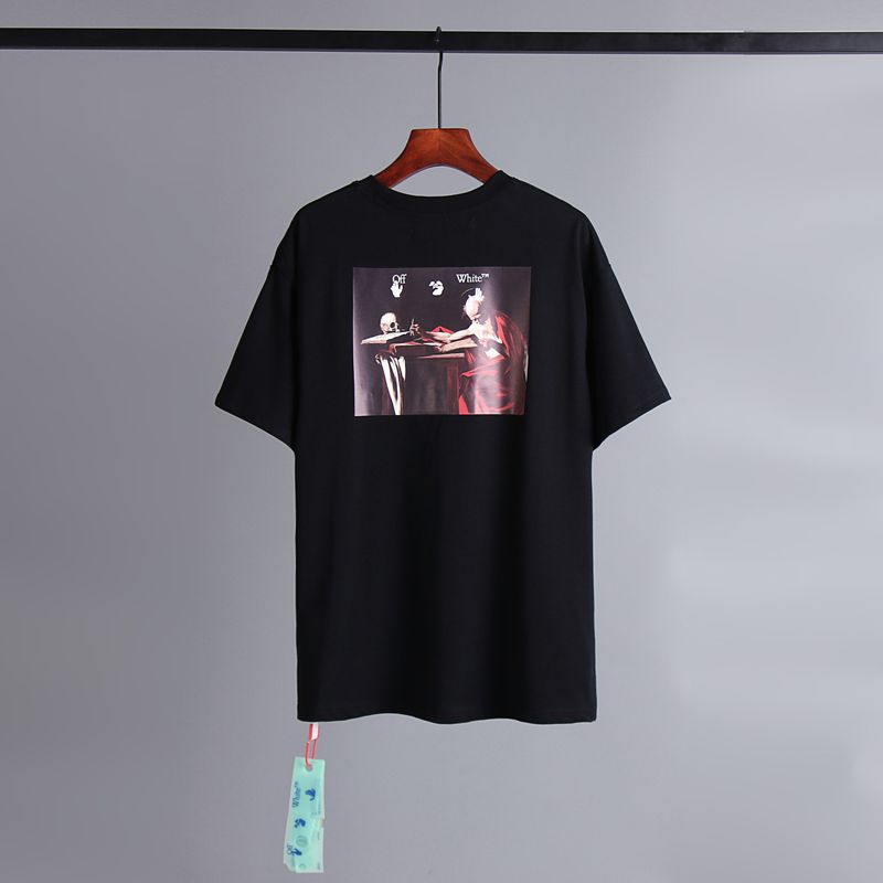 Off-white Men's and Women's Short-sleeved T-shirts