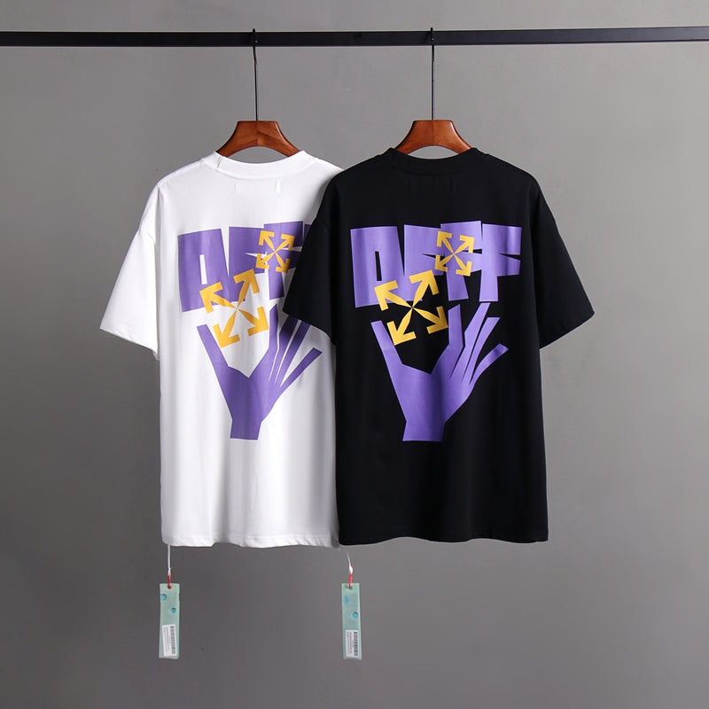 Off-white Men's and Women's Short-sleeved T-shirts