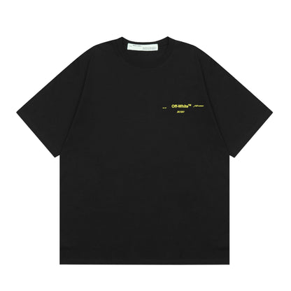 Off-white Men's and Women's Short-sleeved T-shirts