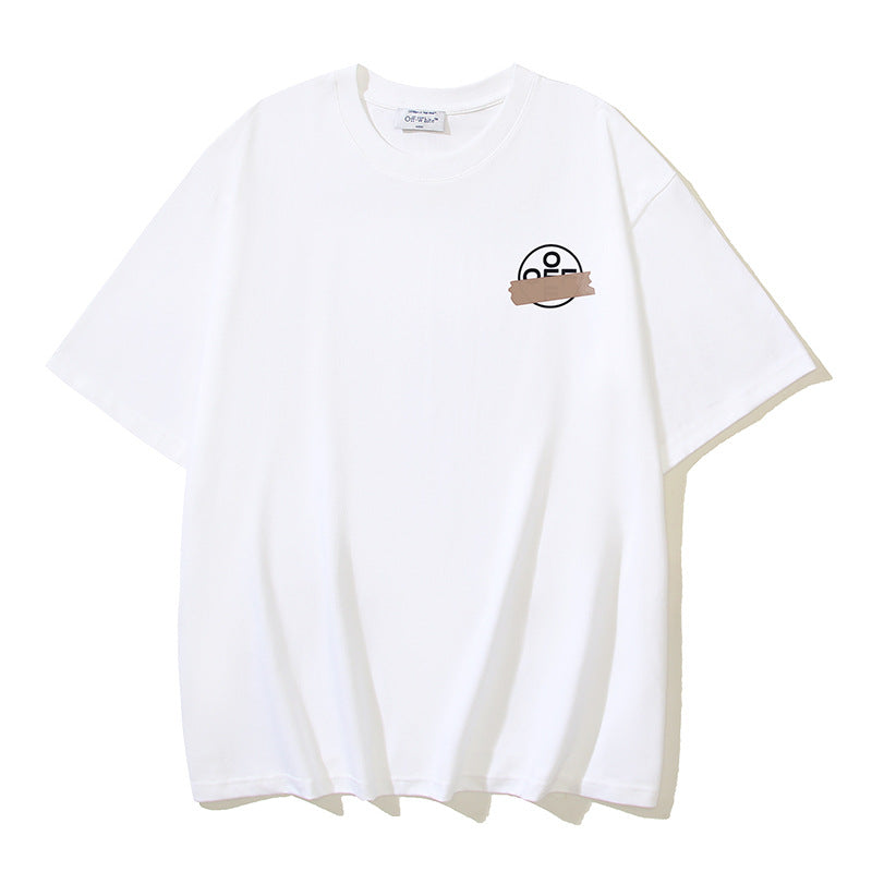 Off-white Men's and Women's Short-sleeved T-shirts