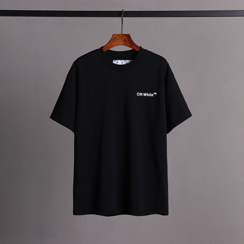 Off-white Men's and Women's Short-sleeved T-shirts