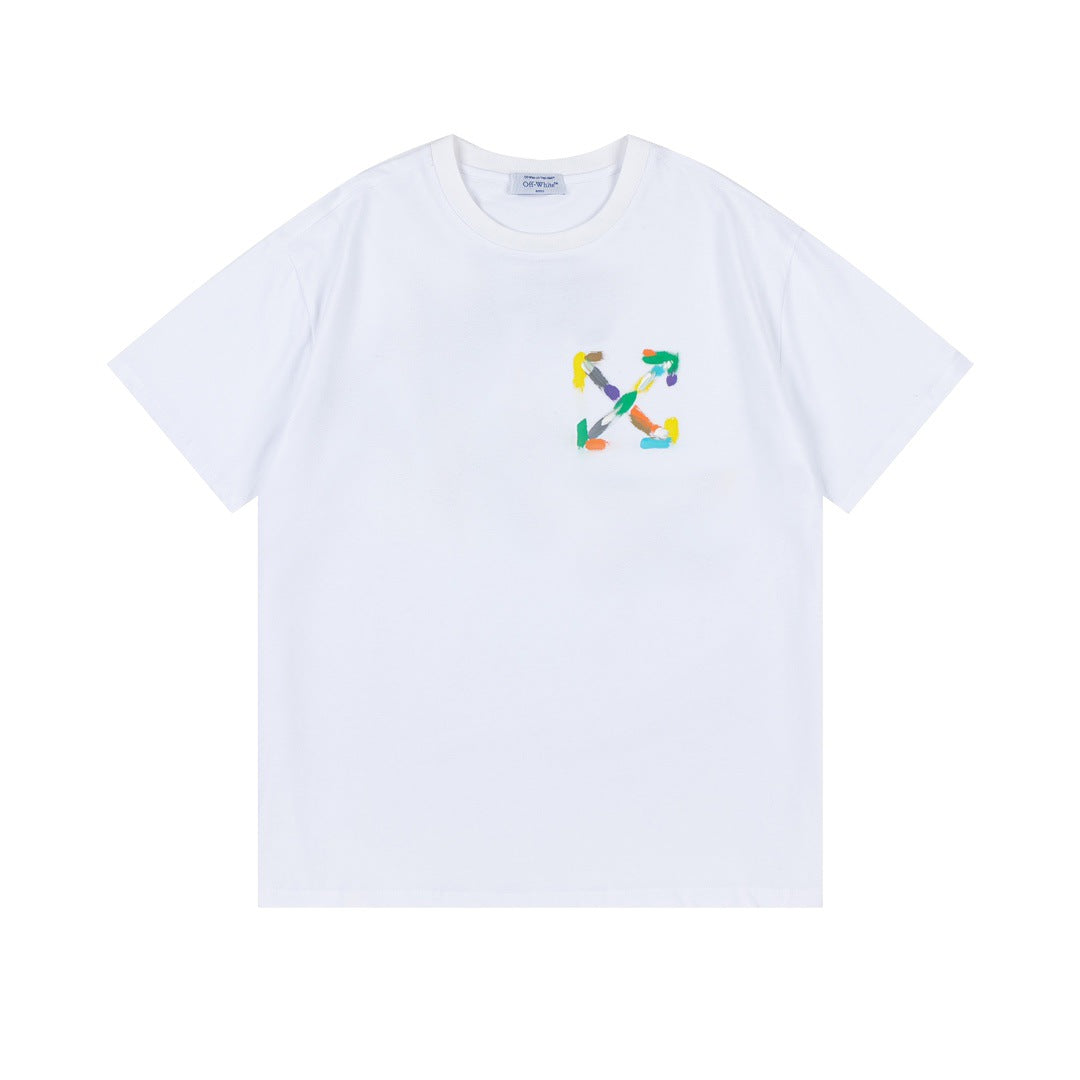 Off-white Men's and Women's Short-sleeved T-shirts