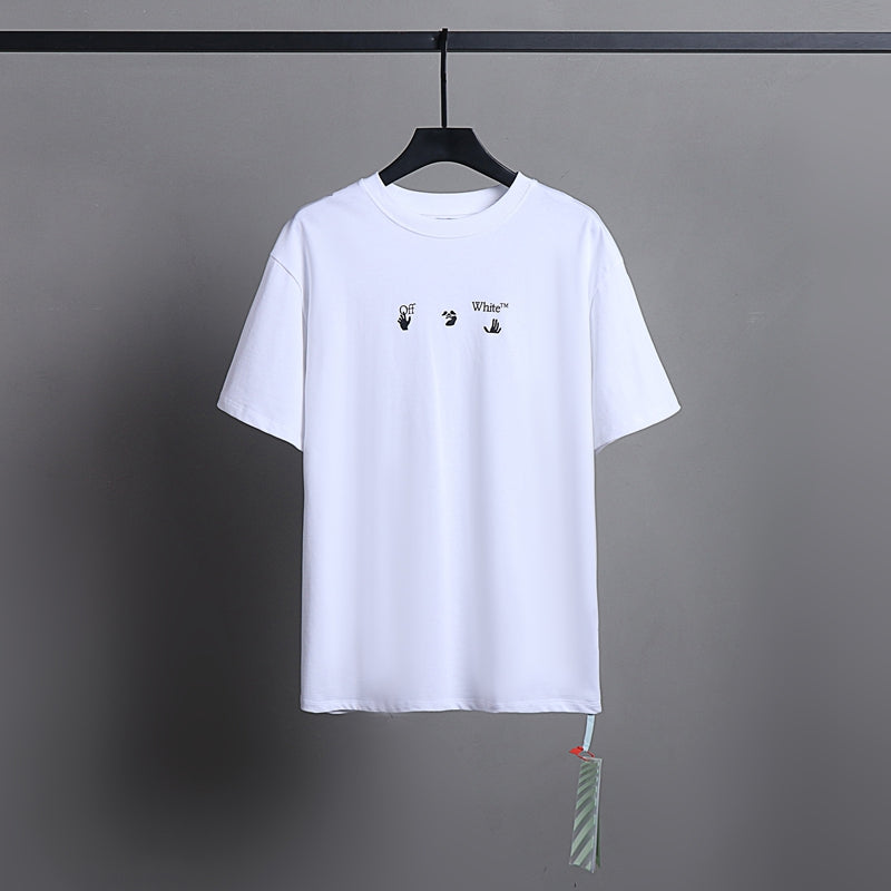 Off-white Men's and Women's Short-sleeved T-shirts