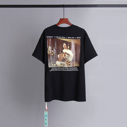 Off-white Men's and Women's Short-sleeved T-shirts