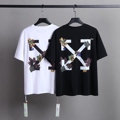 Off-white Men's and Women's Short-sleeved T-shirts
