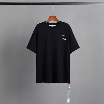 Off-white Men's and Women's Short-sleeved T-shirts