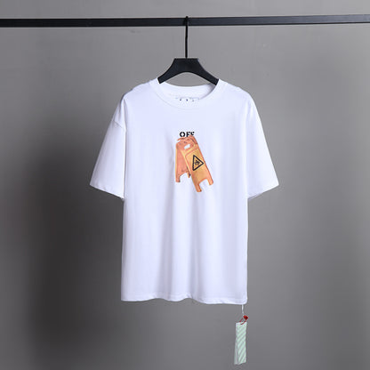 Off-white Men's and Women's Short-sleeved T-shirts