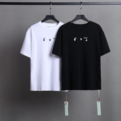 Off-white Men's and Women's Short-sleeved T-shirts