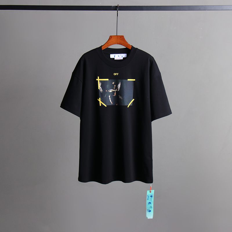 Off-white Men's and Women's Short-sleeved T-shirts