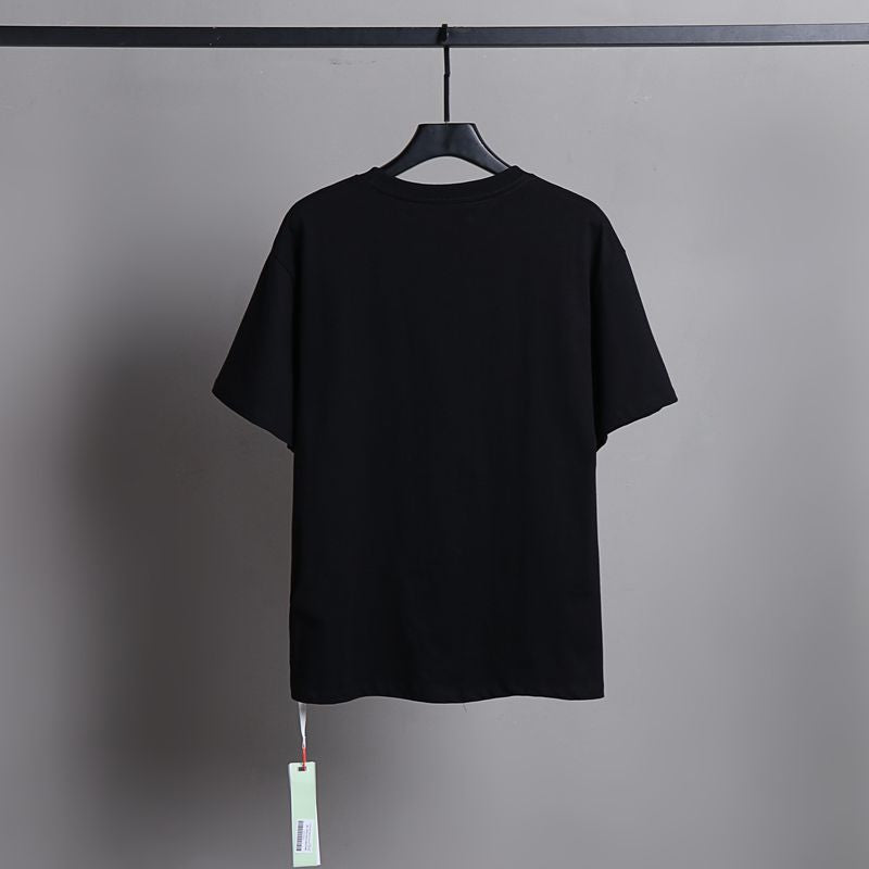Off-white Men's and Women's Short-sleeved T-shirts