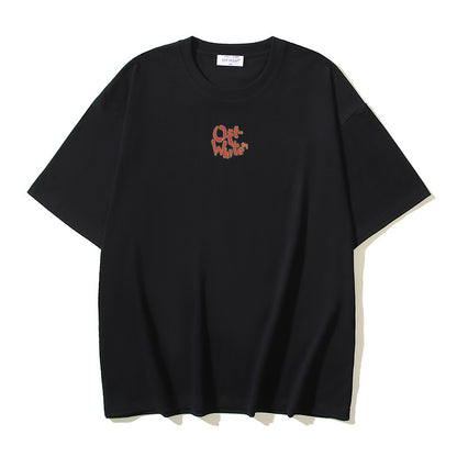 Off-white Men's and Women's Short-sleeved T-shirts