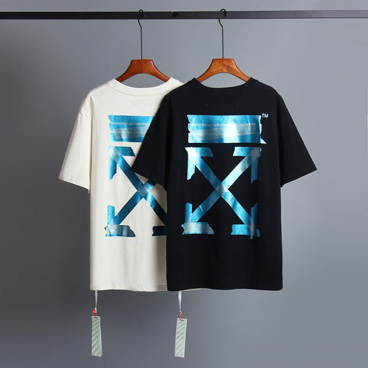 Off-white Men's and Women's Short-sleeved T-shirts