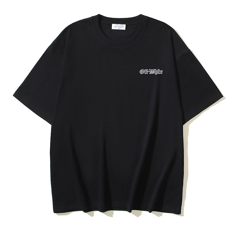Off-white Men's and Women's Short-sleeved T-shirts