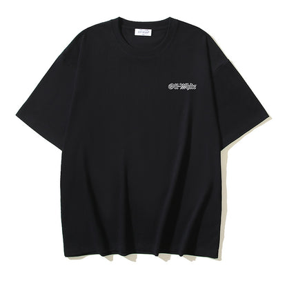 Off-white Men's and Women's Short-sleeved T-shirts