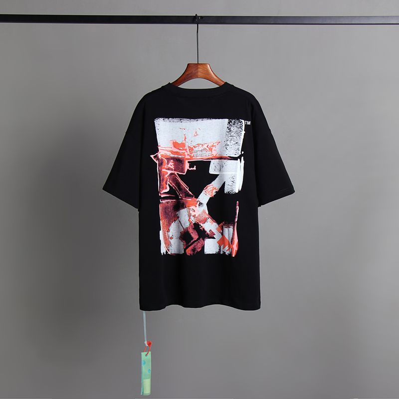 Off-white Men's and Women's Short-sleeved T-shirts