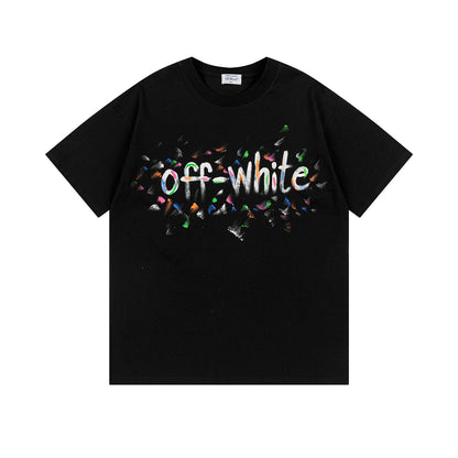 Off-white Men's and Women's Short-sleeved T-shirts