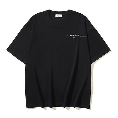 Off-white Men's and Women's Short-sleeved T-shirts