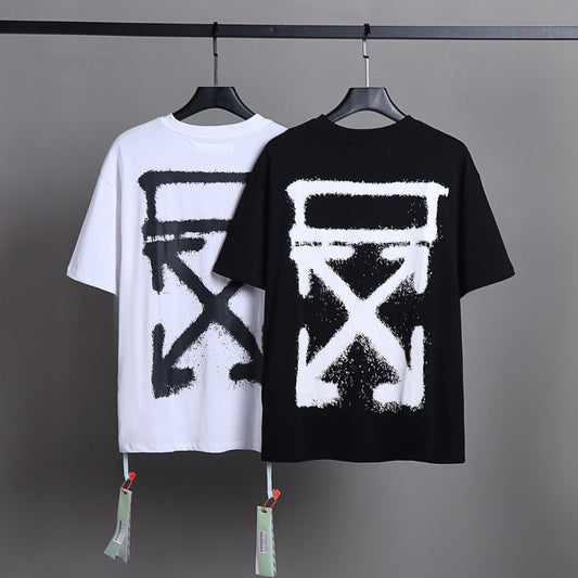 Off-white Men's and Women's Short-sleeved T-shirts