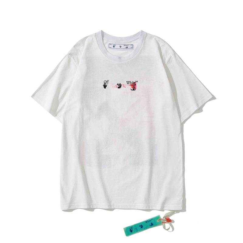 Off-white Men's and Women's Short-sleeved T-shirts