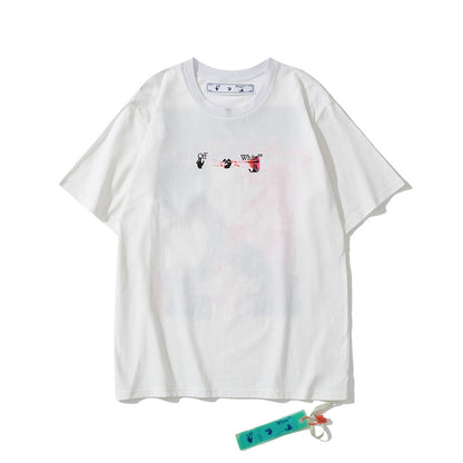 Off-white Men's and Women's Short-sleeved T-shirts