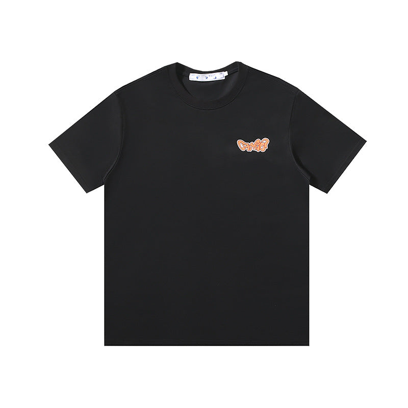 Off-white Men's and Women's Short-sleeved T-shirts