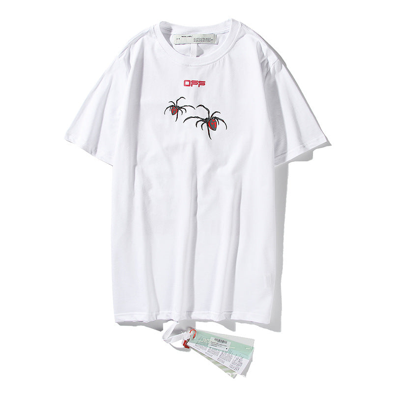 Off-white Men's and Women's Short-sleeved T-shirts