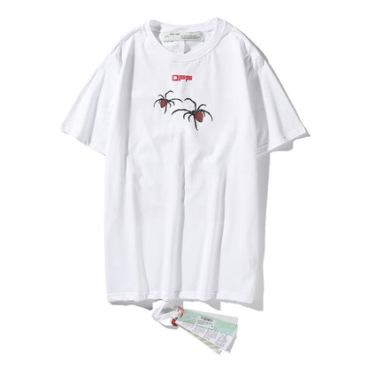 Off-white Men's and Women's Short-sleeved T-shirts
