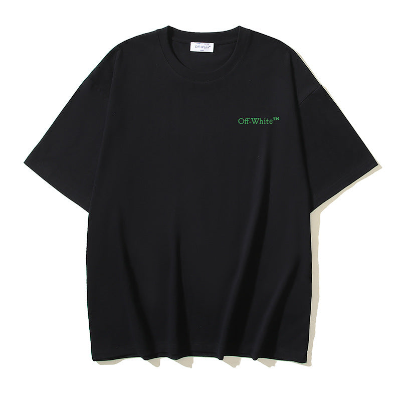 Off-white Men's and Women's Short-sleeved T-shirts