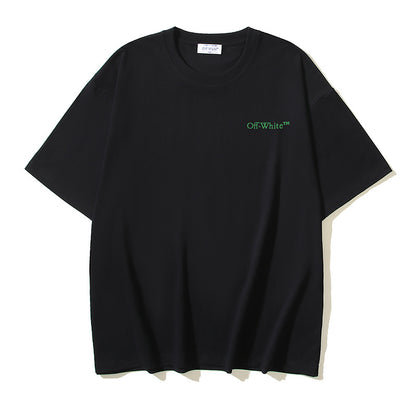 Off-white Men's and Women's Short-sleeved T-shirts