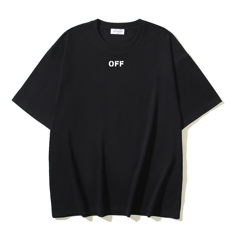 Off-white Men's and Women's Short-sleeved T-shirts