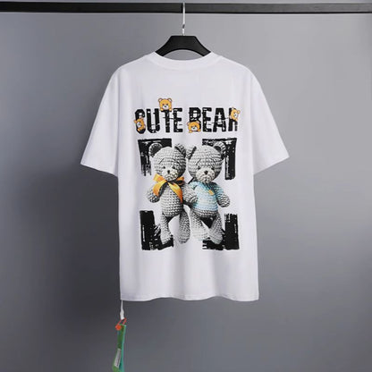 Off-white Men's and Women's Short-sleeved T-shirts