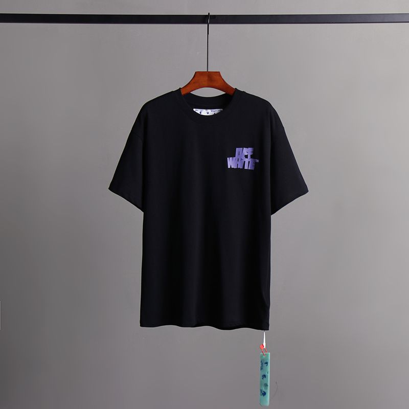 Off-white Men's and Women's Short-sleeved T-shirts