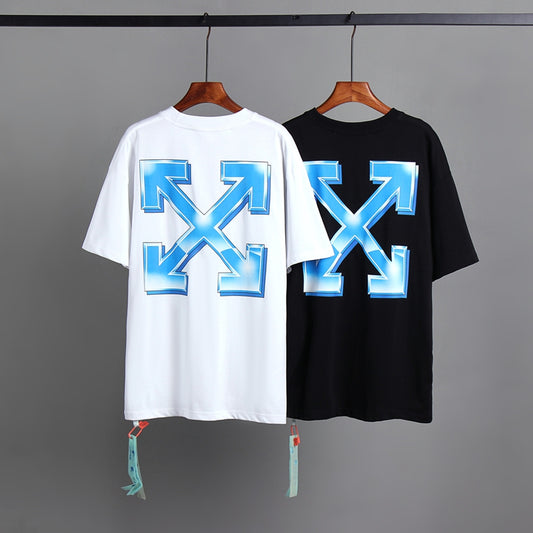 Off-white Men's and Women's Short-sleeved T-shirts