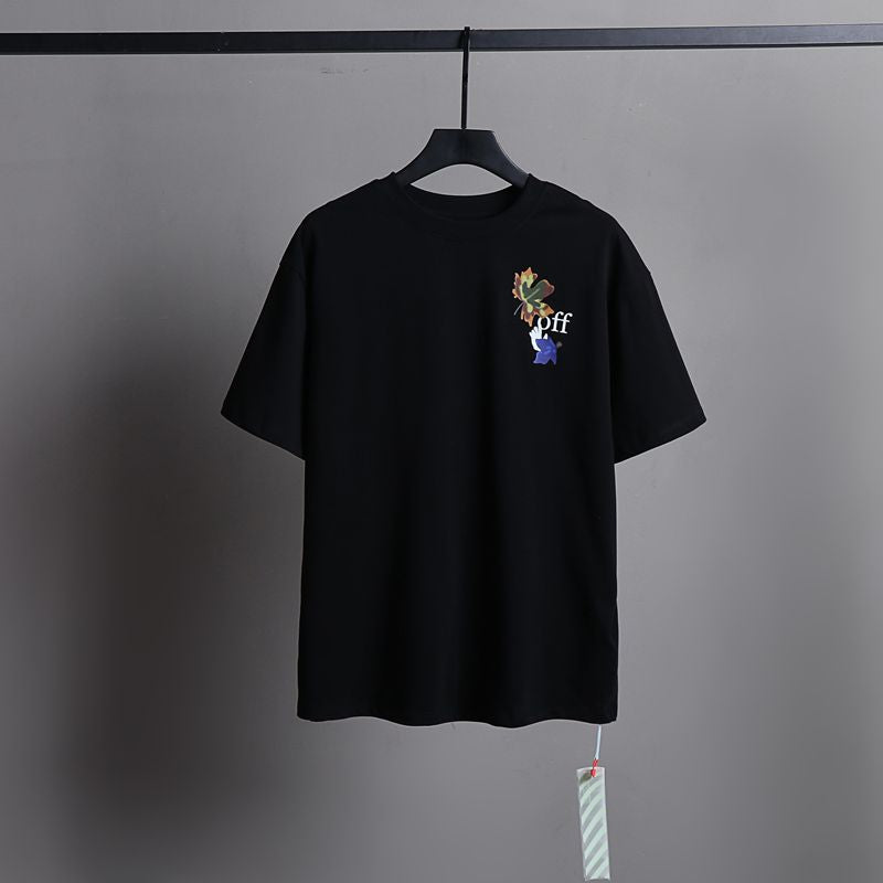 Off-white Men's and Women's Short-sleeved T-shirts