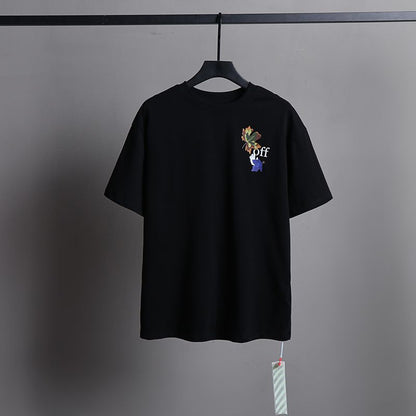 Off-white Men's and Women's Short-sleeved T-shirts