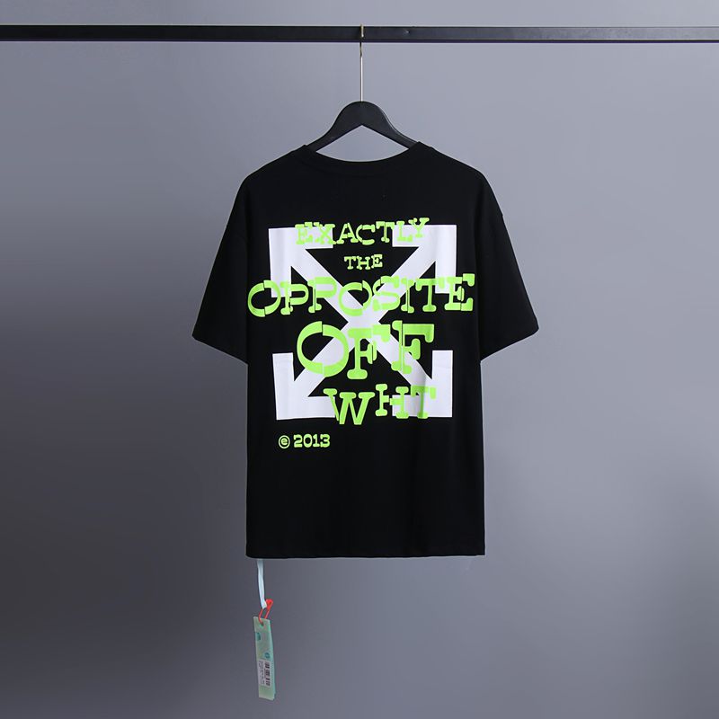 Off-white Men's and Women's Short-sleeved T-shirts