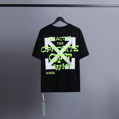 Off-white Men's and Women's Short-sleeved T-shirts