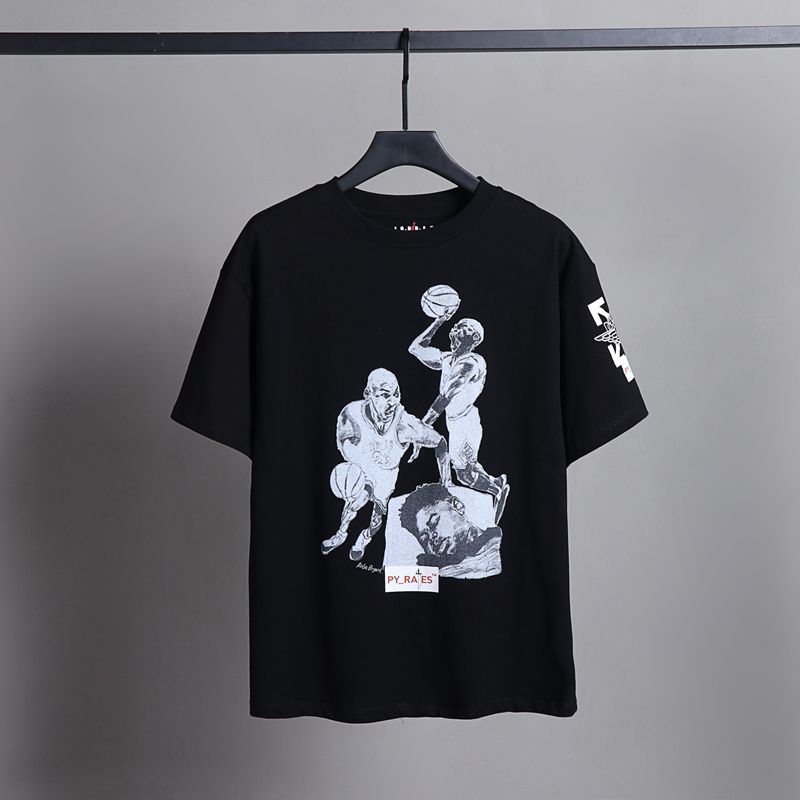 Off-white Men's and Women's Short-sleeved T-shirts