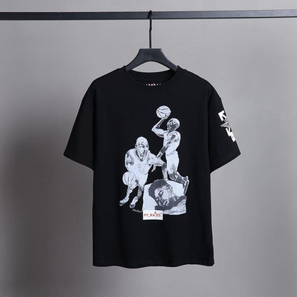 Off-white Men's and Women's Short-sleeved T-shirts