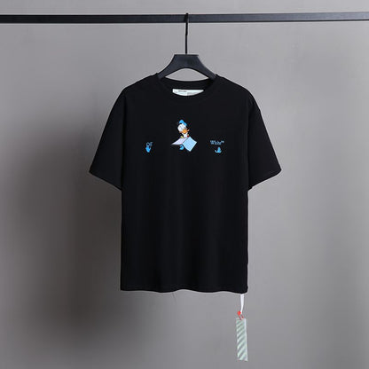 Off-white Men's and Women's Short-sleeved T-shirts