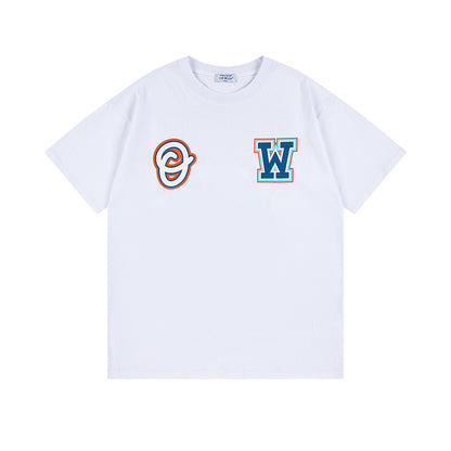 Off-white Men's and Women's Short-sleeved T-shirts