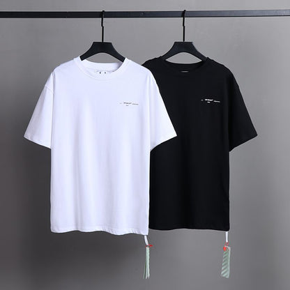 Off-white Men's and Women's Short-sleeved T-shirts